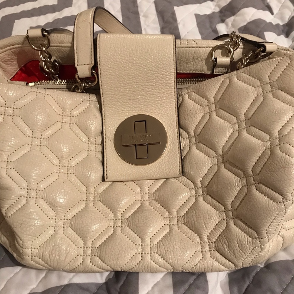 Kate Spade Astor Court Elena Leather Shoulder Bag